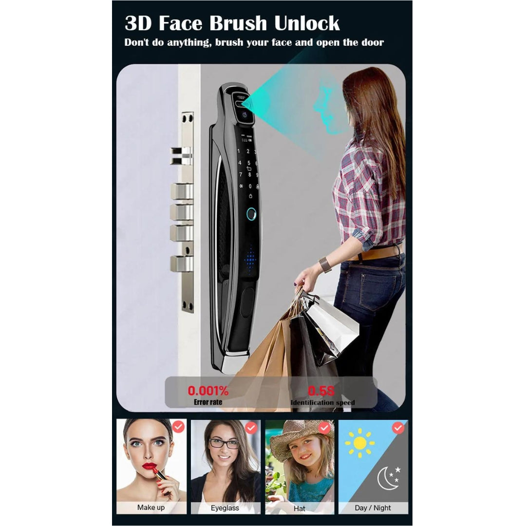 SERRURE INTELIGENTE EF24 FACE ID