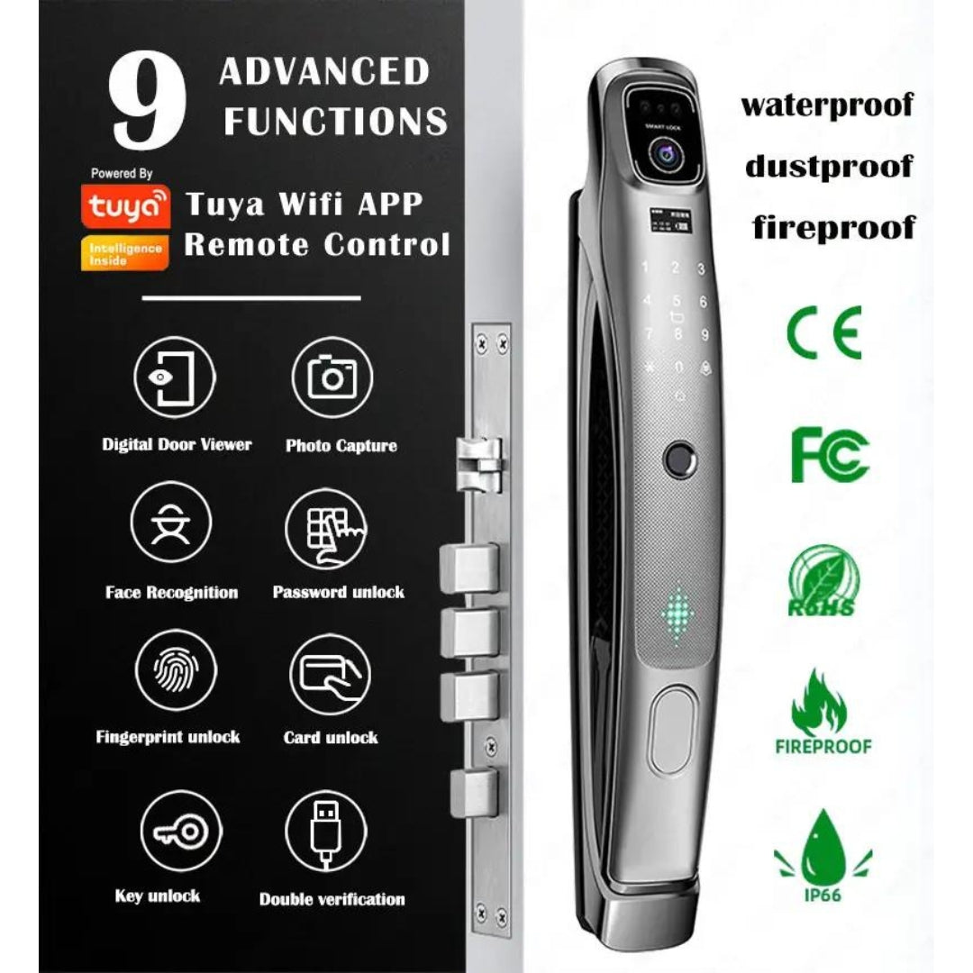 SERRURE INTELIGENTE EF24 FACE ID