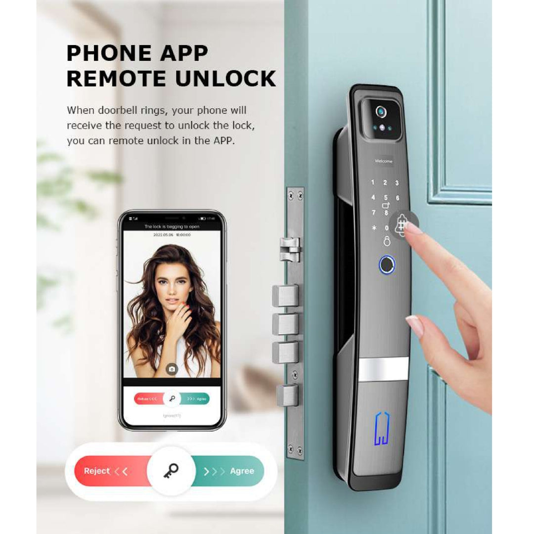 SERRURE INTELIGENTE F10 FACE ID
