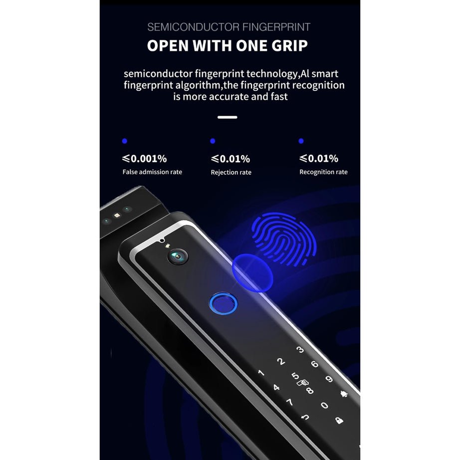 SERRURE INTELIGENTE X10 FACE ID