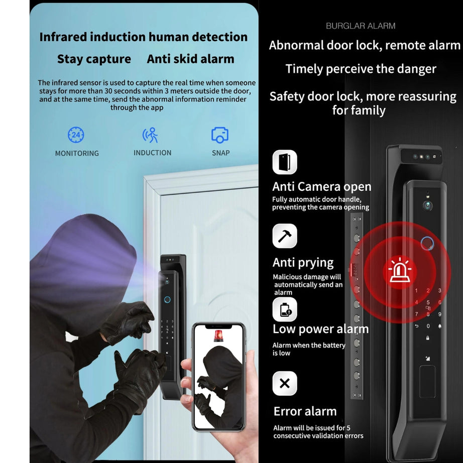 SERRURE INTELIGENTE X10 FACE ID